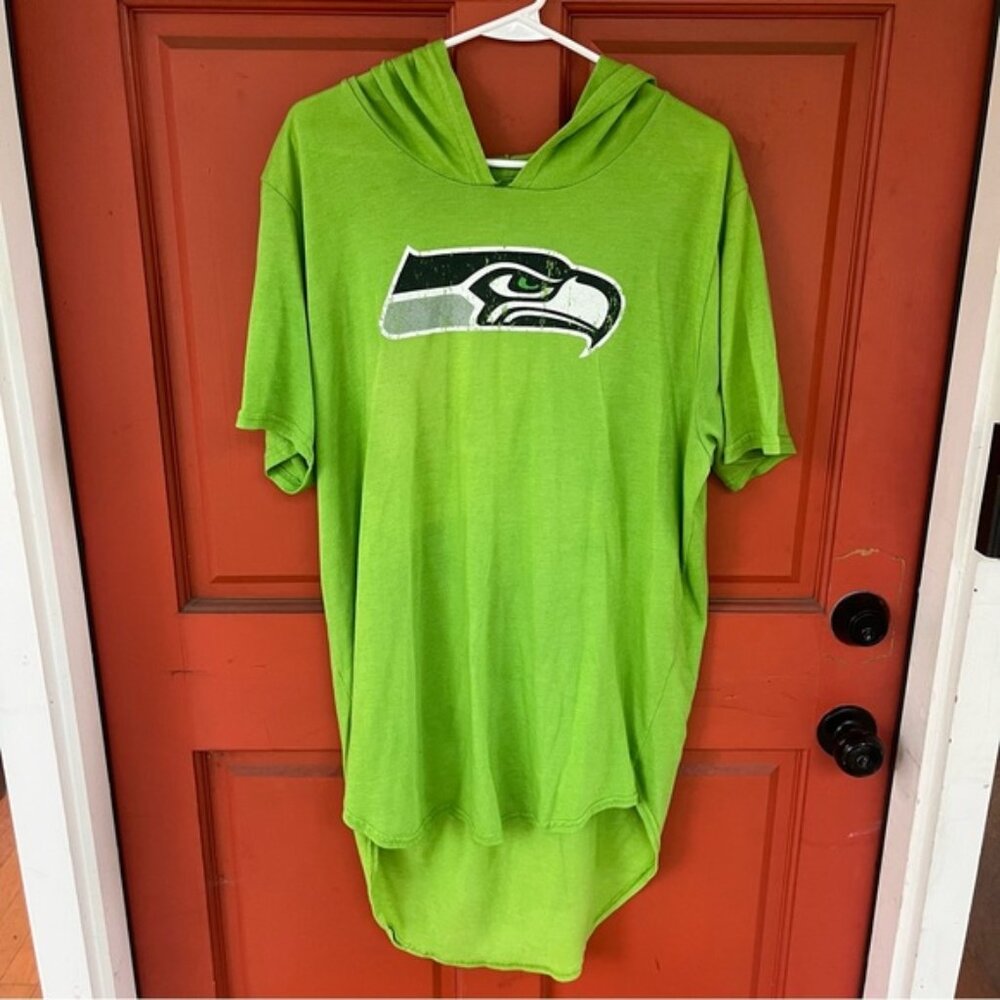 Majestic Seattle Seahawks Hooded DK Metcalf Shirt